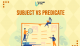 Subject vs Predicate